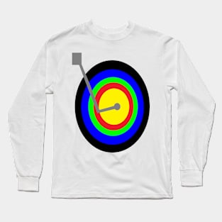 Colorful Record Player Long Sleeve T-Shirt